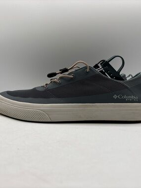 Columbia PFG Men Grey BM6209-053 Size 9.5 Lightweight Relaxed Slip On Boat Shoes